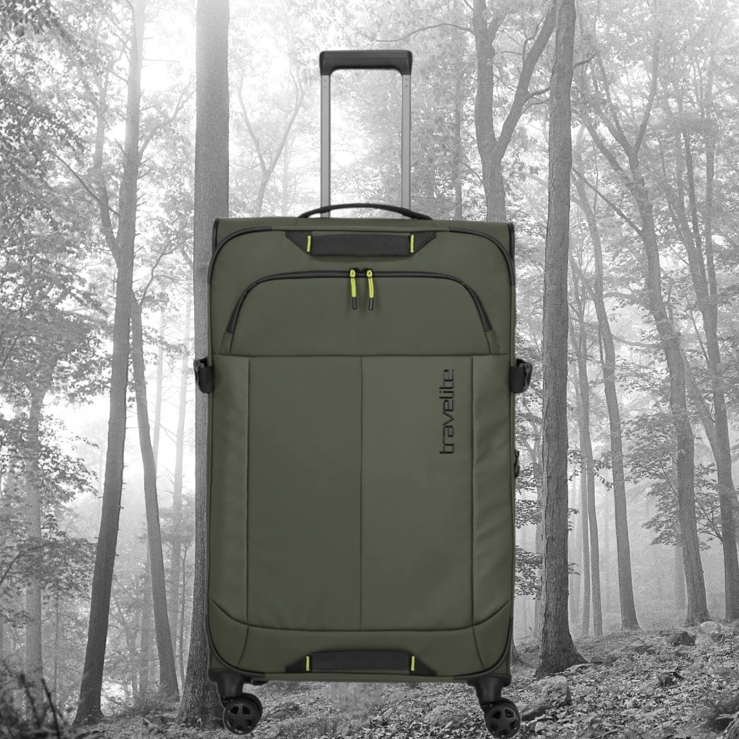 Σετ Βαλιτσών Travelite Briize S/M/L Χακί - Image 3