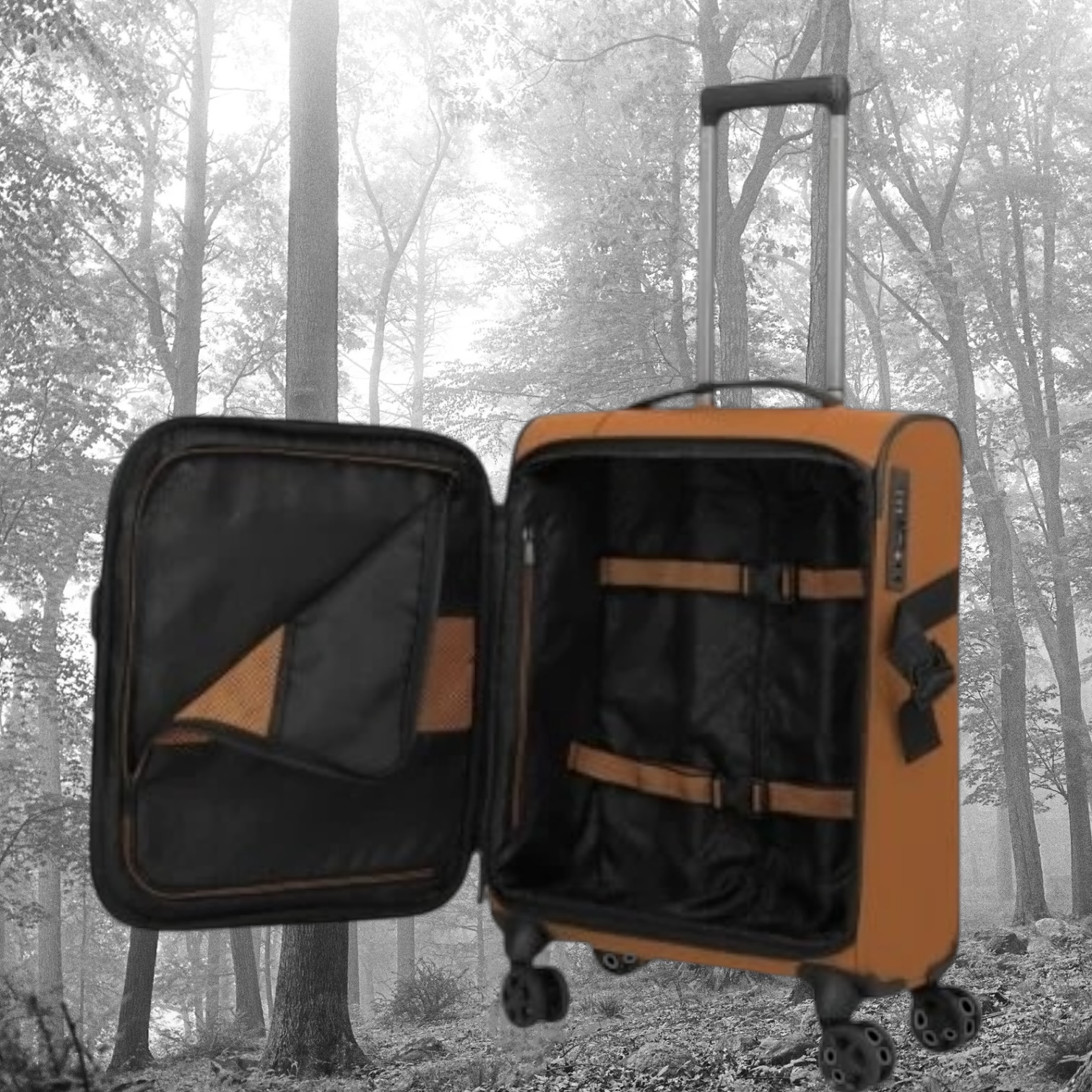 Σετ Βαλιτσών Travelite Briize S/M/L Καρυδί - Image 10