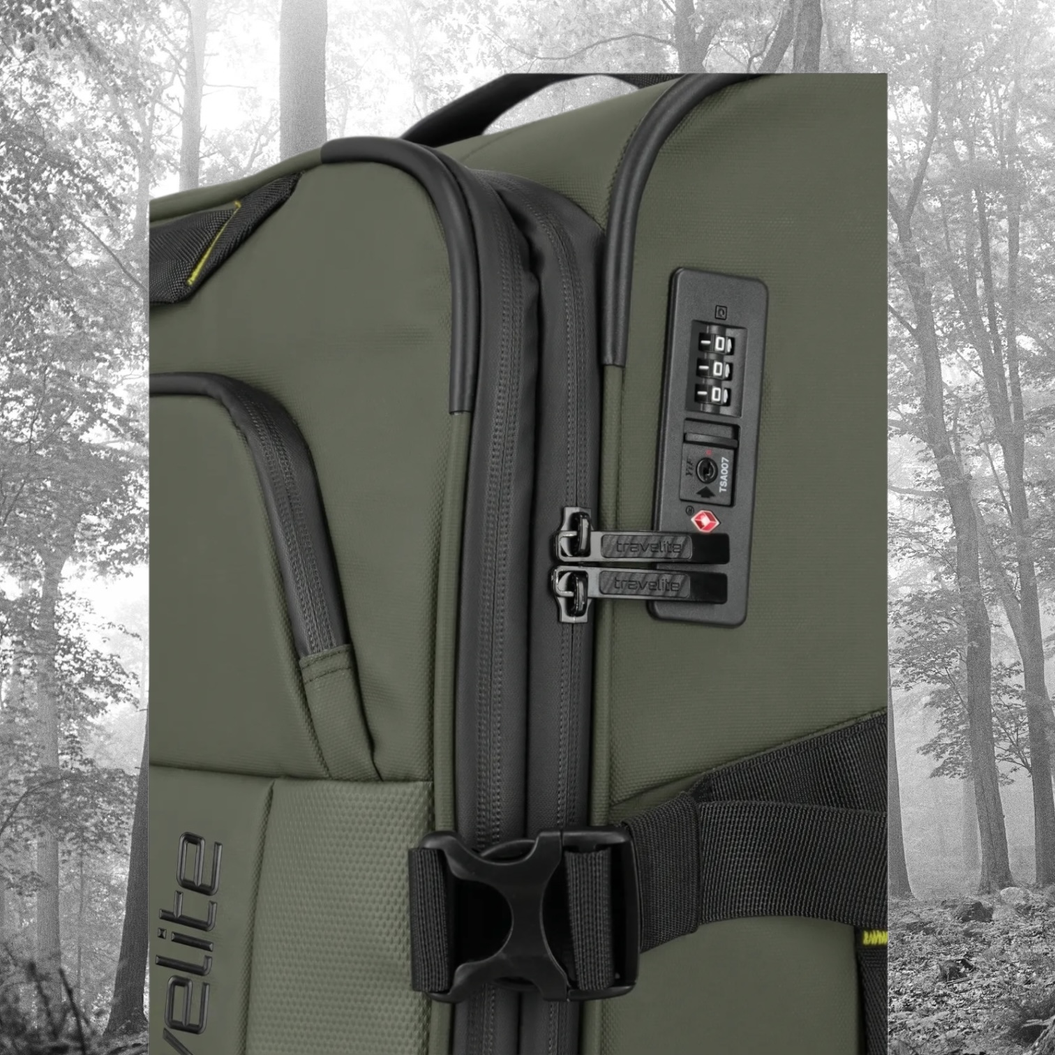 Σετ Βαλιτσών Travelite Briize S/M/L Χακί - Image 15