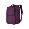 Matein Ταξιδιωτικό Σακίδιο Πλάτης 40L για Laptop 17” Μωβ