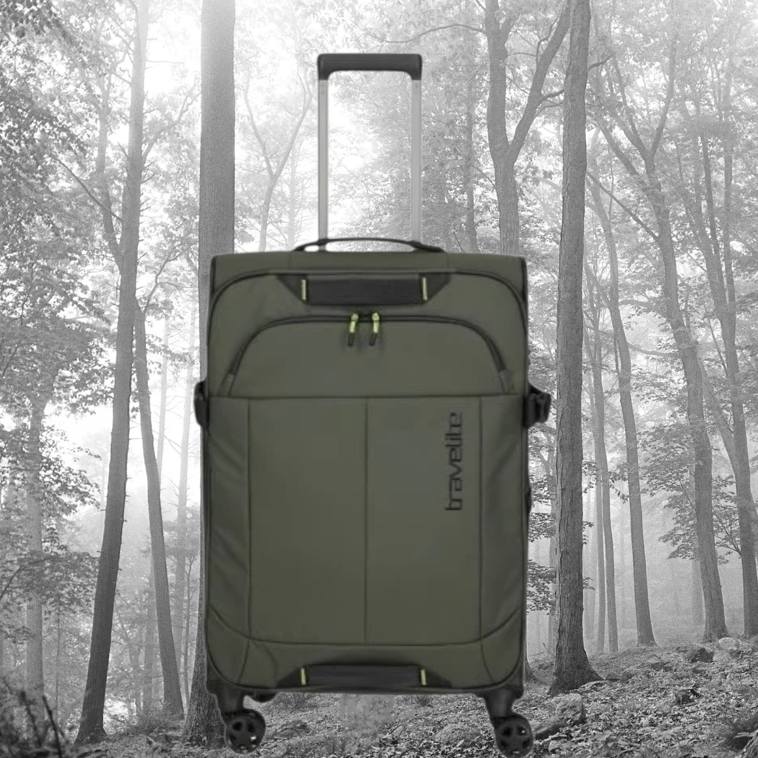Travelite Briize Βαλίτσα Trolley M Expandable Χακί - Image 2