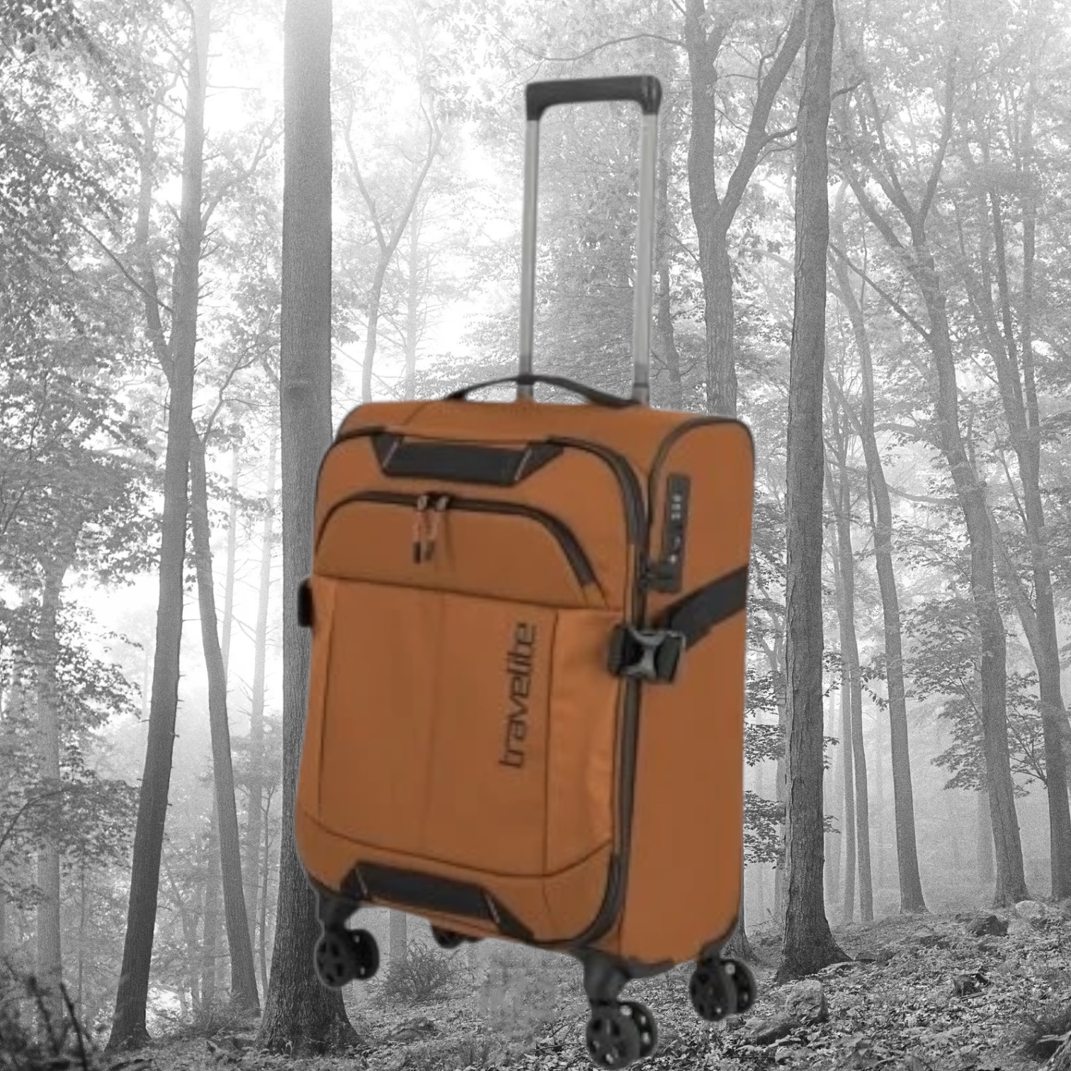 Travelite Breeze S Curry Βαλίτσα Καμπίνας 55cm - Image 3