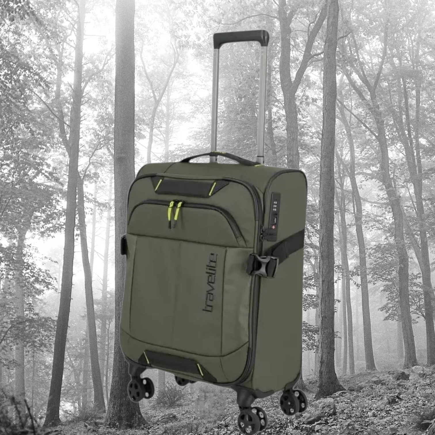 Travelite Breeze S Χακί Βαλίτσα Καμπίνας 55cm - Image 3