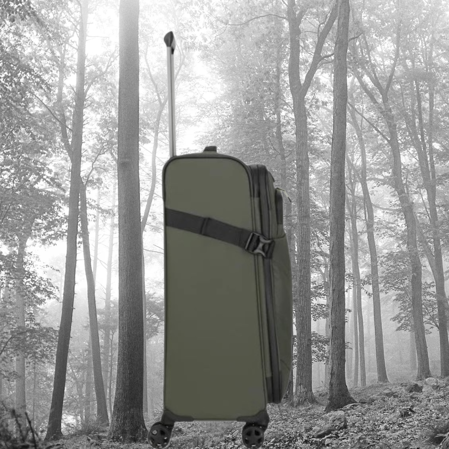 Travelite Briize Βαλίτσα Trolley M Expandable Χακί - Image 5