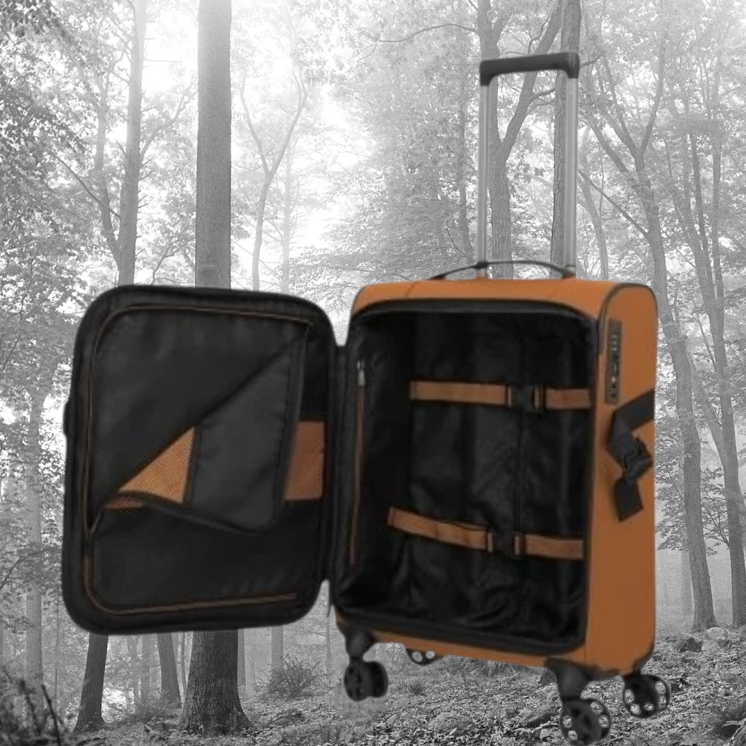 Travelite Breeze S Curry Βαλίτσα Καμπίνας 55cm - Image 7