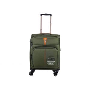 Diplomat Βαλίτσα Καμπίνας 55cm Λαδί με 4 Ρόδες