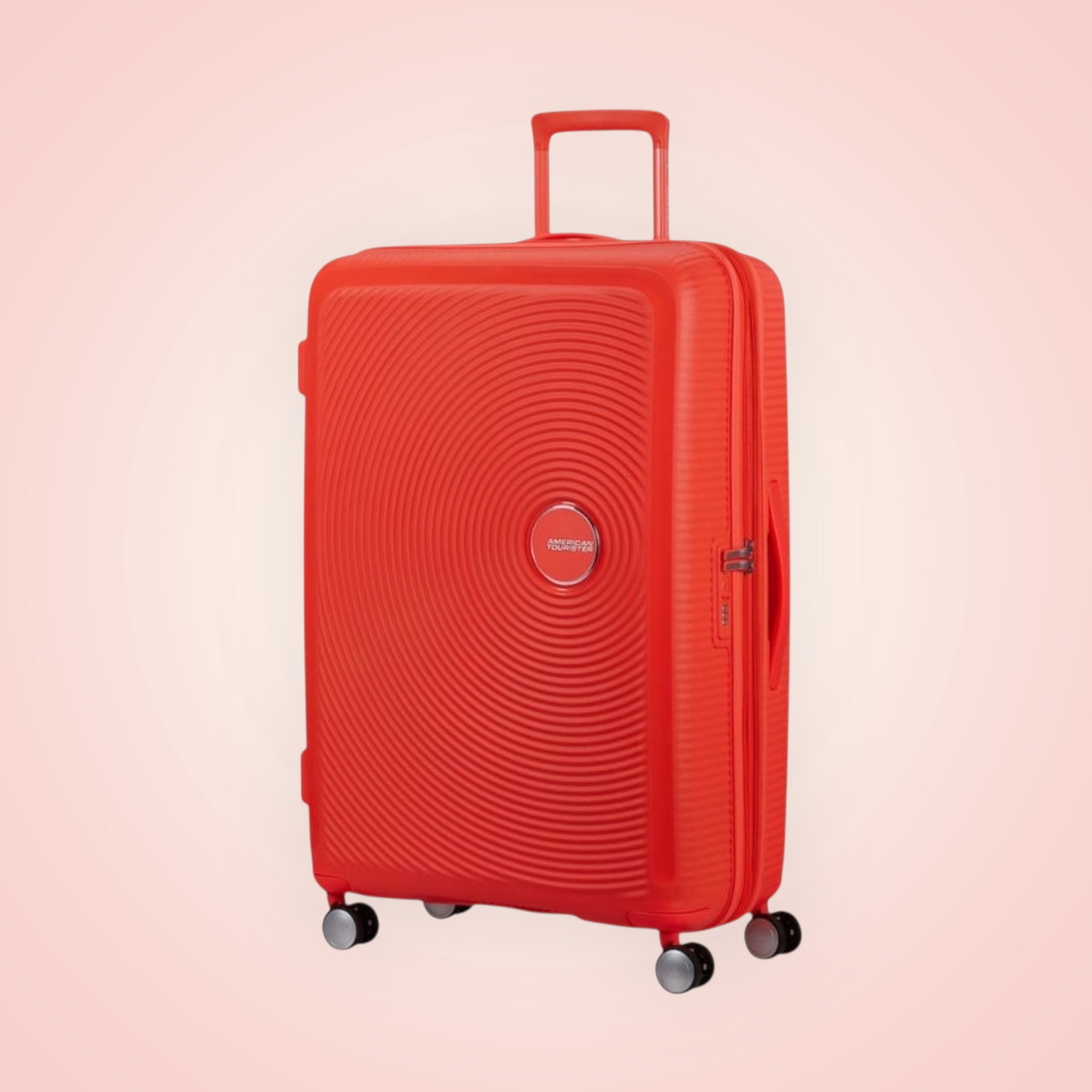 American Tourister Μεγάλη Βαλίτσα Πορτοκαλί με 4 Ρόδες - Image 3