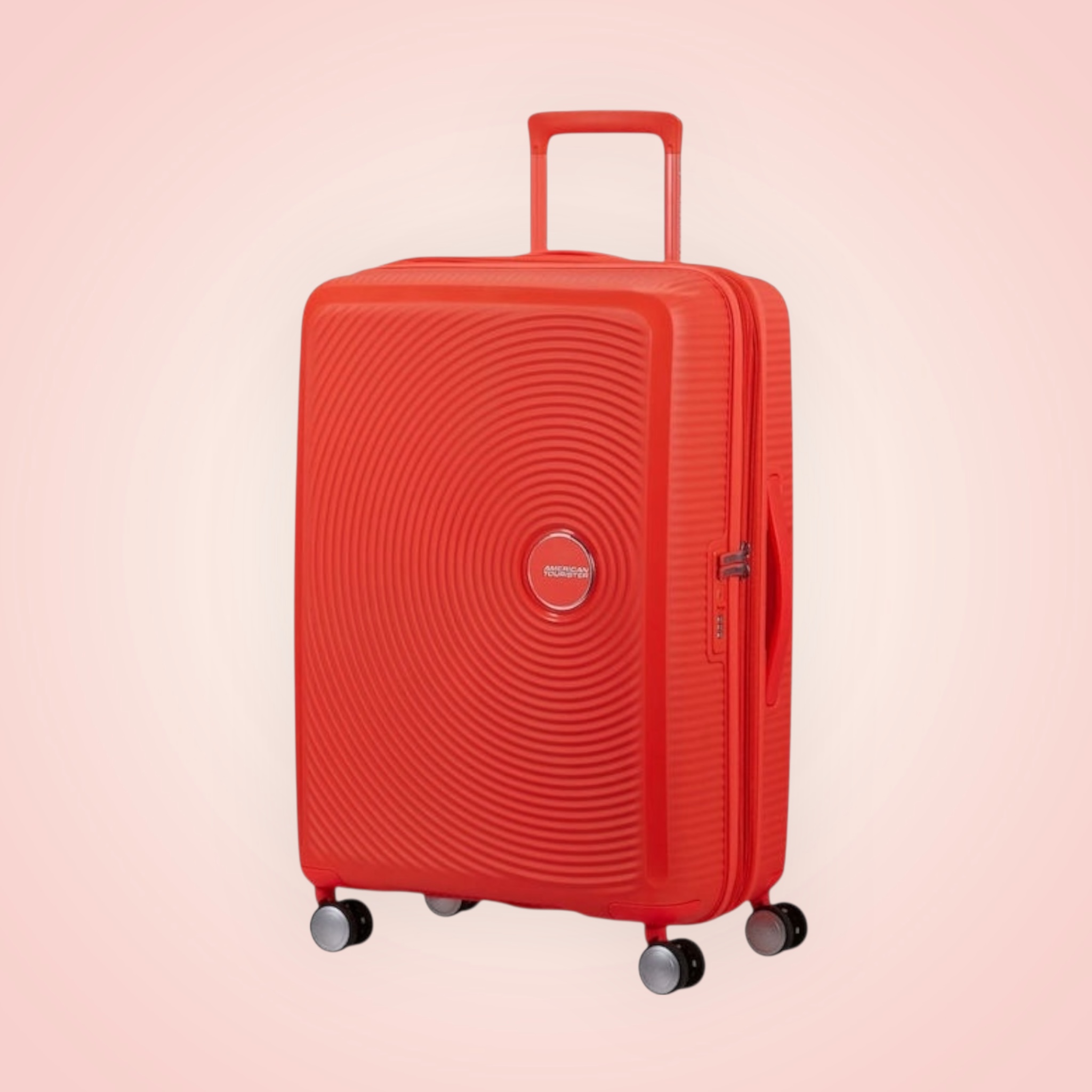 American Tourister SoundBox Μεσαία Βαλίτσα 67cm Neon Orange - Image 3