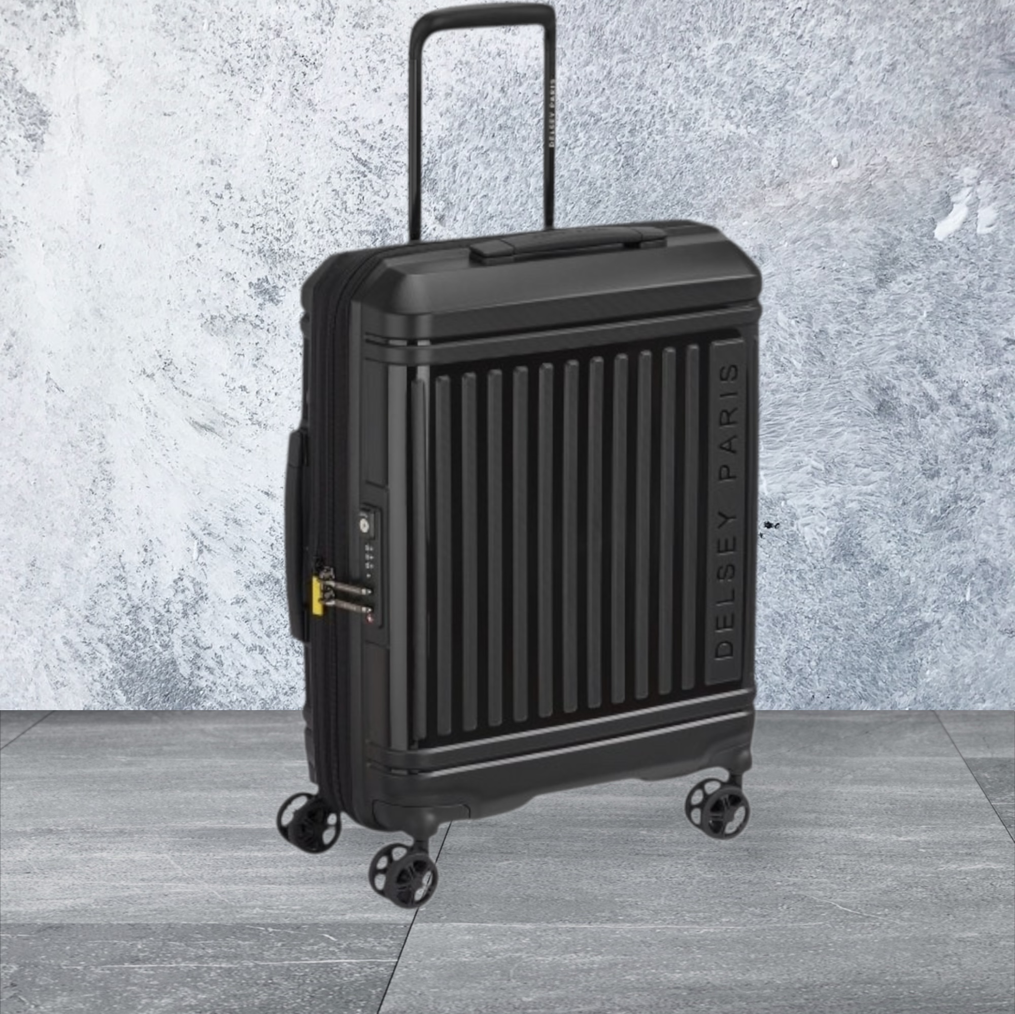 Delsey Lutece SE Βαλίτσα Καμπίνας 55cm Μαύρη - Image 3