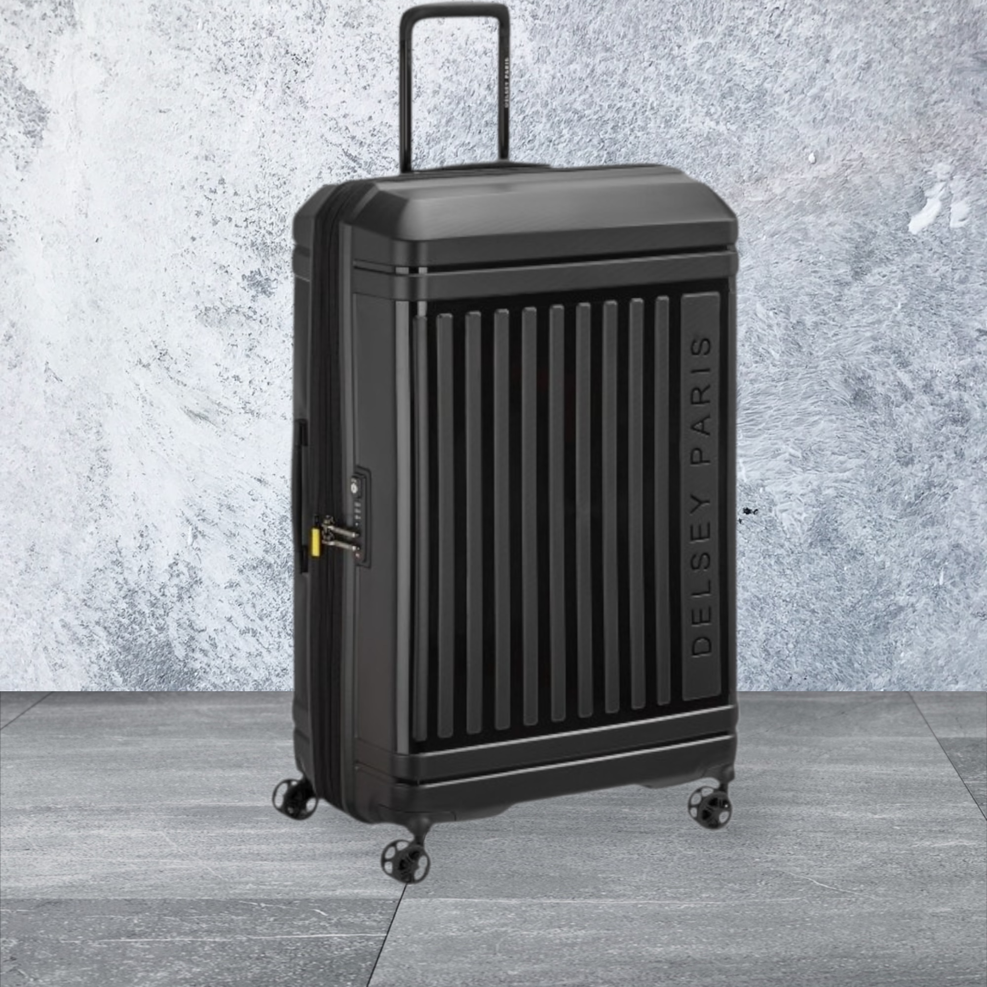 Delsey Lutece SE Βαλίτσα Πολύ Μεγάλη Expandable 79cm Μαύρη - Image 3