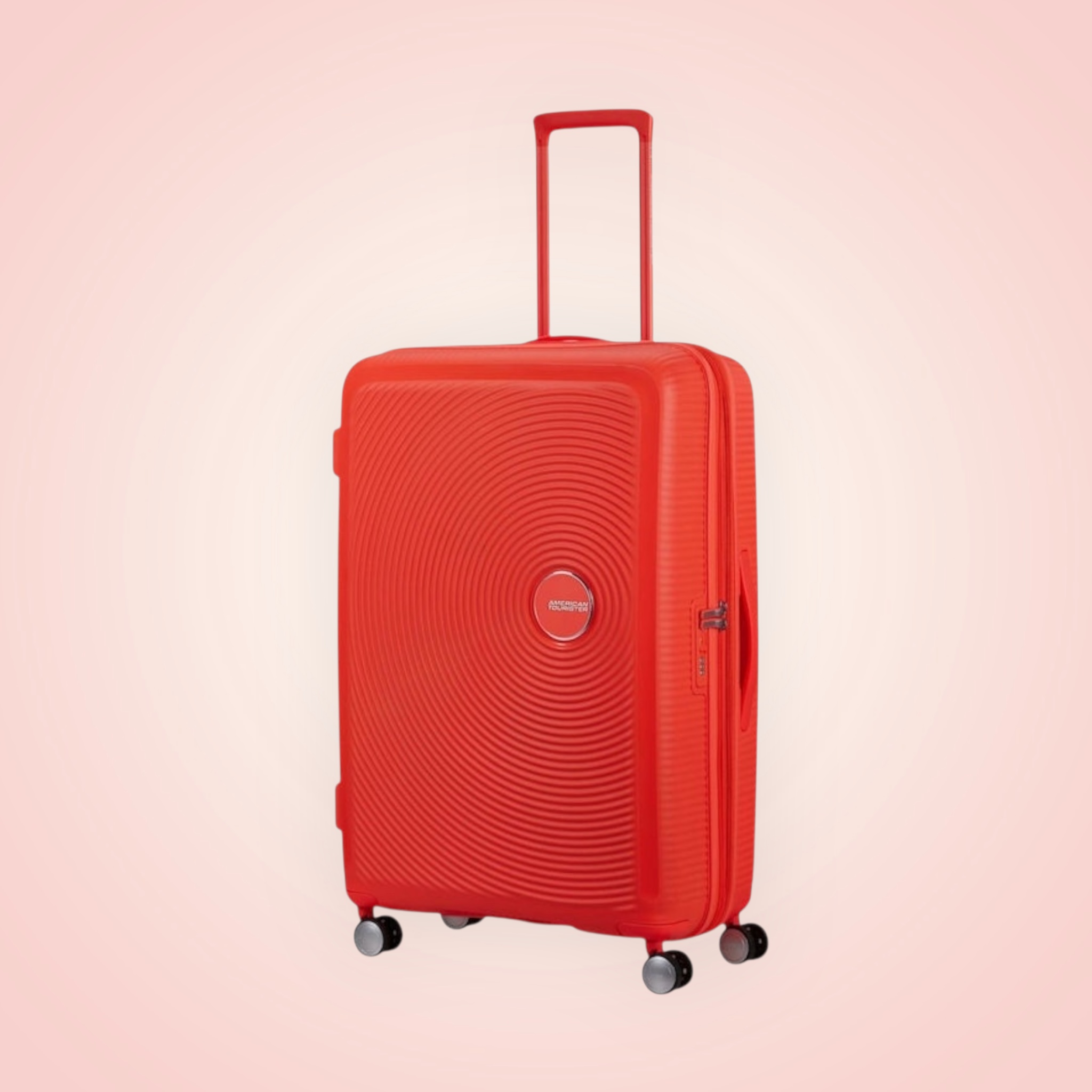 American Tourister Μεγάλη Βαλίτσα Πορτοκαλί με 4 Ρόδες - Image 4