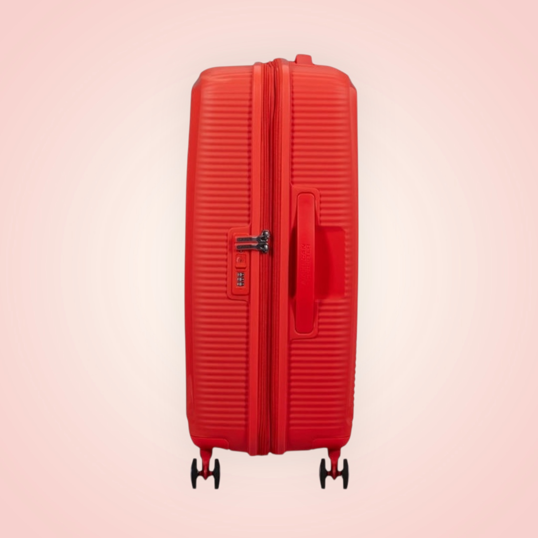 American Tourister SoundBox Μεσαία Βαλίτσα 67cm Neon Orange - Image 4