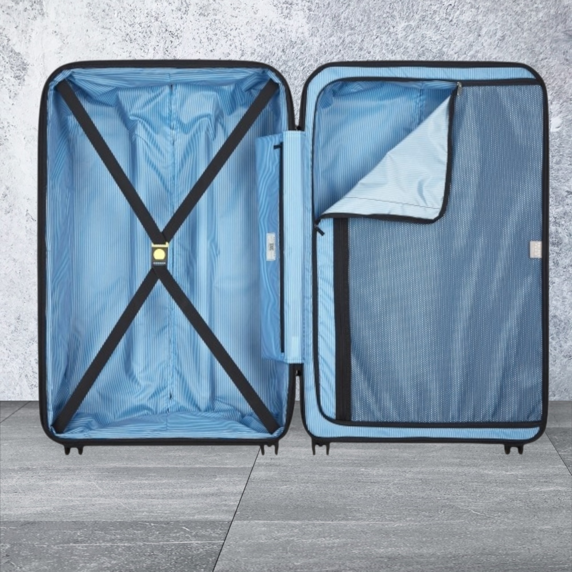 Delsey Βαλίτσα 69cm Μεσαία Expandable Lutece SE Μαύρη - Image 8