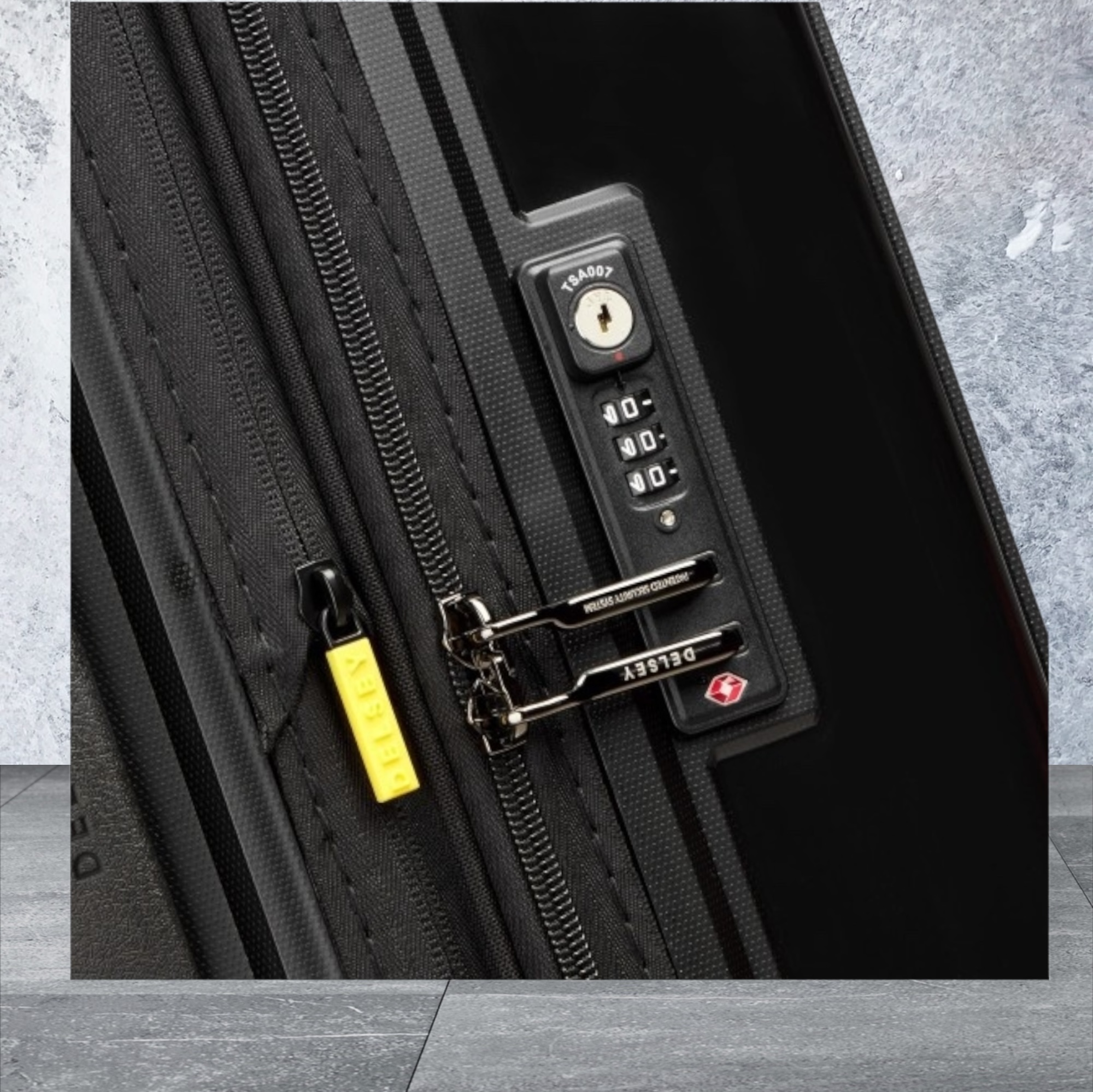 Delsey Lutece SE Βαλίτσα Πολύ Μεγάλη Expandable 79cm Μαύρη - Image 6