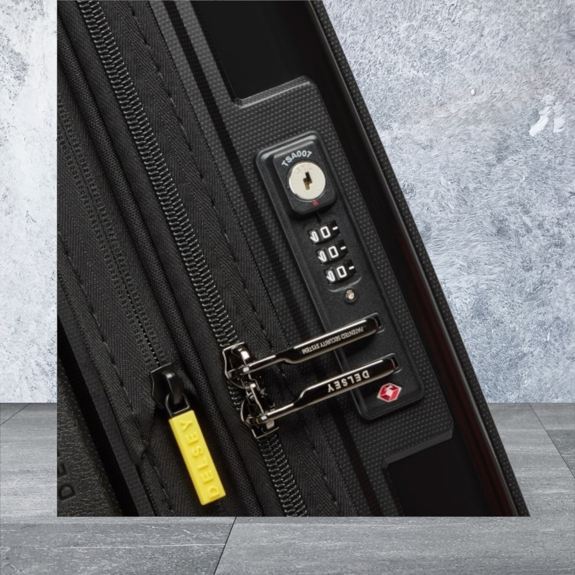 Delsey Lutece SE Βαλίτσα Καμπίνας 55cm Μαύρη - Image 6