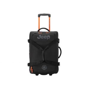 Jeep Σακ Βουαγιάζ Καμπίνας Trolley 55cm Black για Άνετο Ταξίδι