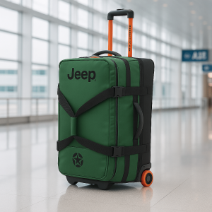 Alternative view of Jeep Μεγάλο Σακ Βουαγιάζ Trolley 82cm Elm Green για Ταξίδι