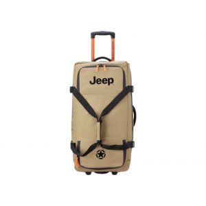 Jeep Μεσαίο Σακ Βουαγιάζ Trolley 72cm Warm Sand για Ταξίδι