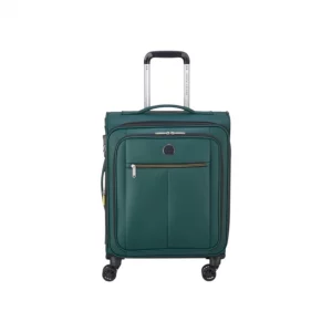 Delsey Dita Βαλίτσα Καμπίνας Slim Expandable 55cm Πράσινη