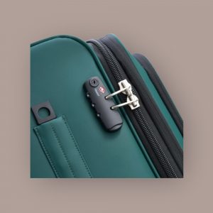 Delsey Dita Βαλίτσα Μεγάλη Expandable 79cm Πράσινη