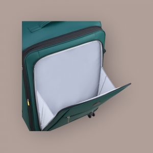 Delsey Dita Βαλίτσα Μεγάλη Expandable 79cm Πράσινη