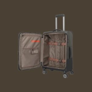 Travelite Crosslite 5.0 M Μαλακή Βαλίτσα Dark Olive