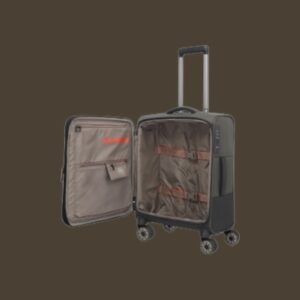 Travelite Crosslite 5.0 2w S Βαλίτσα Καμπίνας Dark Olive