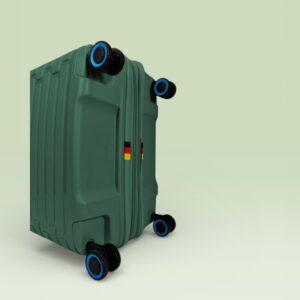 BG Berlin Soda Dark Green μεγάλη βαλίτσα 76cm Expandable