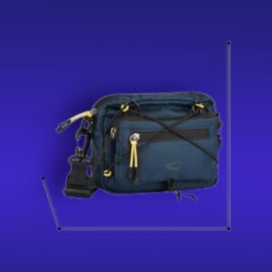 Camel Active Shores 412-603-50 Τσάντα Ώμου Χιαστί Μπλε 2.5L