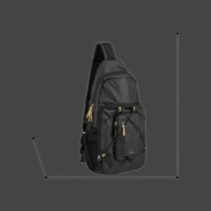 Camel Active Shores 412-602-60 Sling Backpack Μαύρο 14L