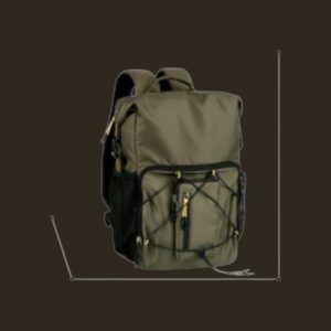 Camel Active Shores 412-201-35 Σακίδιο Πλάτης Rolltop Χακί
