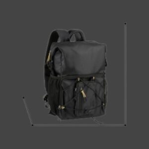 Camel Active Shores 412-201-60 Σακίδιο Πλάτης Rolltop Μαύρο