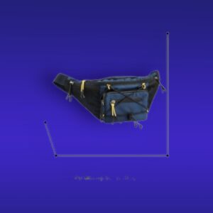 Camel Active Shores 412-301-50 Τσάντα Μέσης Μπλε 7.5L