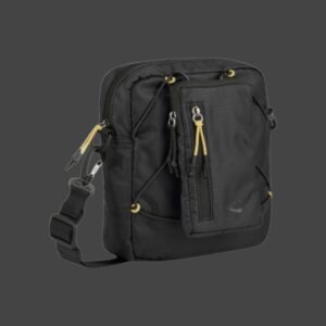 Camel Active Shores 412-601-60 Τσάντα Ώμου Χιαστί Μαύρη 4.5L