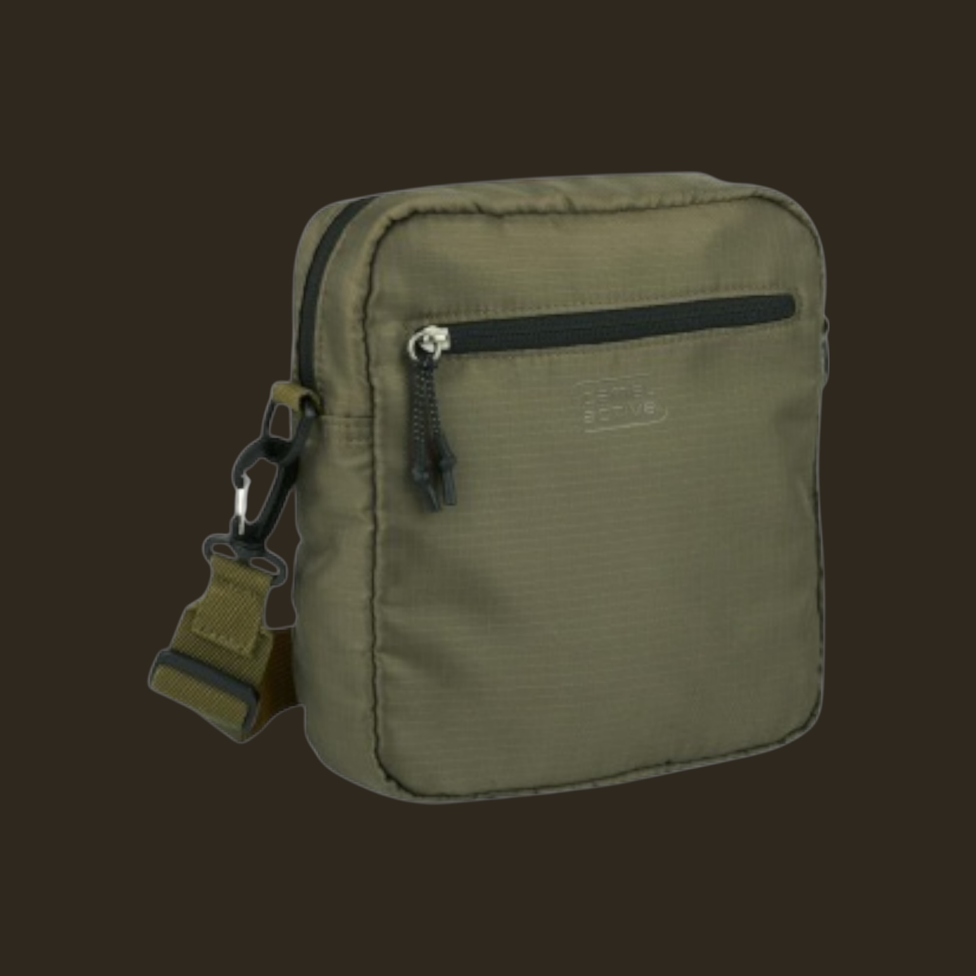 Camel Active Shores 412-601-35 Τσάντα Ώμου Χιαστί Χακί 4.5L