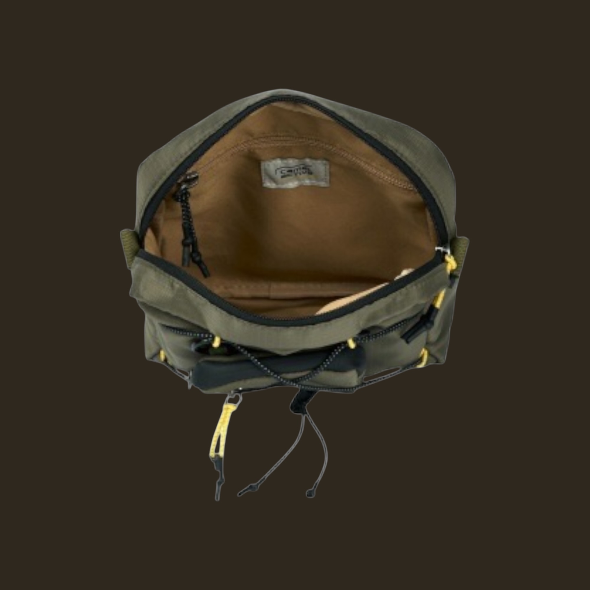 Camel Active Shores 412-601-35 Τσάντα Ώμου Χιαστί Χακί 4.5L