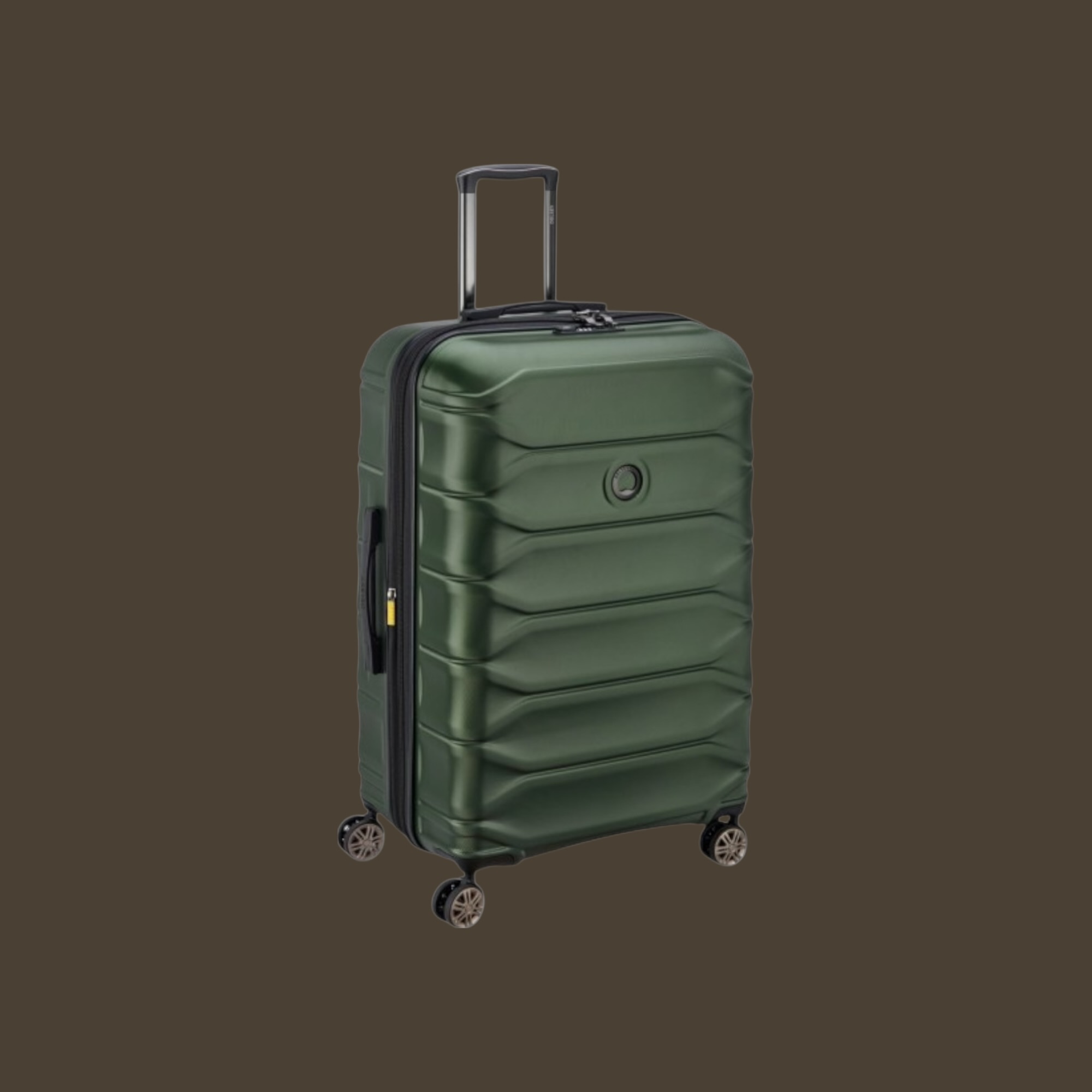 Delsey Meteor Olive Μεγάλη Βαλίτσα Expandable 78cm