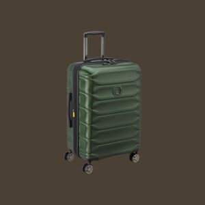 Delsey Meteor Olive Μεσαία Βαλίτσα Expandable 68cm