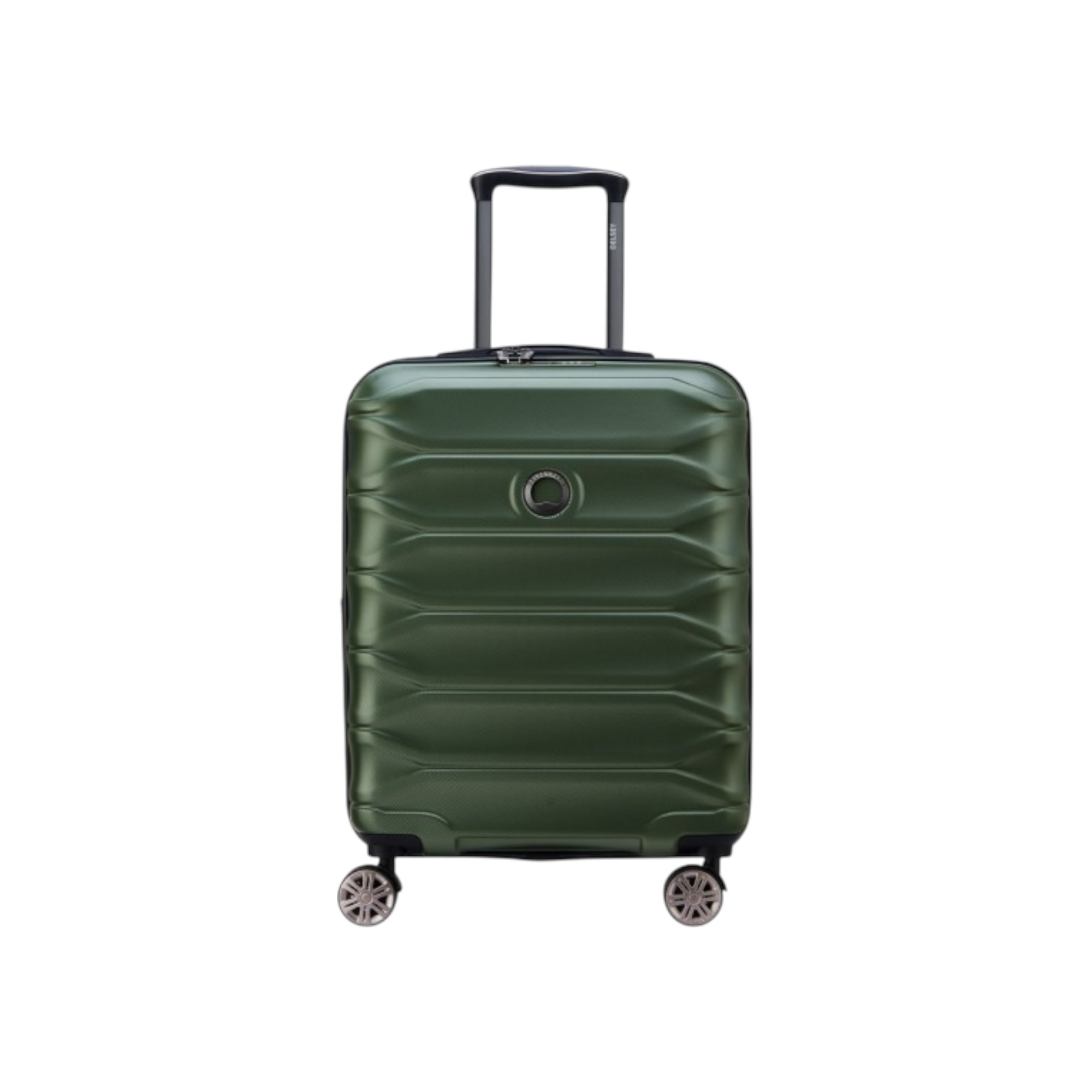 Delsey Meteor Olive Βαλίτσα Slim Καμπίνας Expandable 55cm