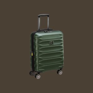 Delsey Meteor Olive Βαλίτσα Slim Καμπίνας Expandable 55cm