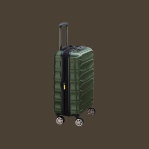 Delsey Meteor Olive Βαλίτσα Slim Καμπίνας Expandable 55cm