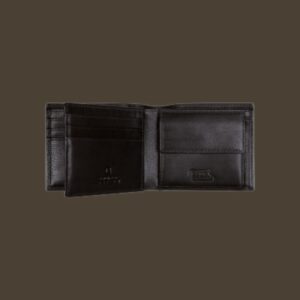 Camel Active Pine Ανδρικό Δερμάτινο Πορτοφόλι Μαύρο