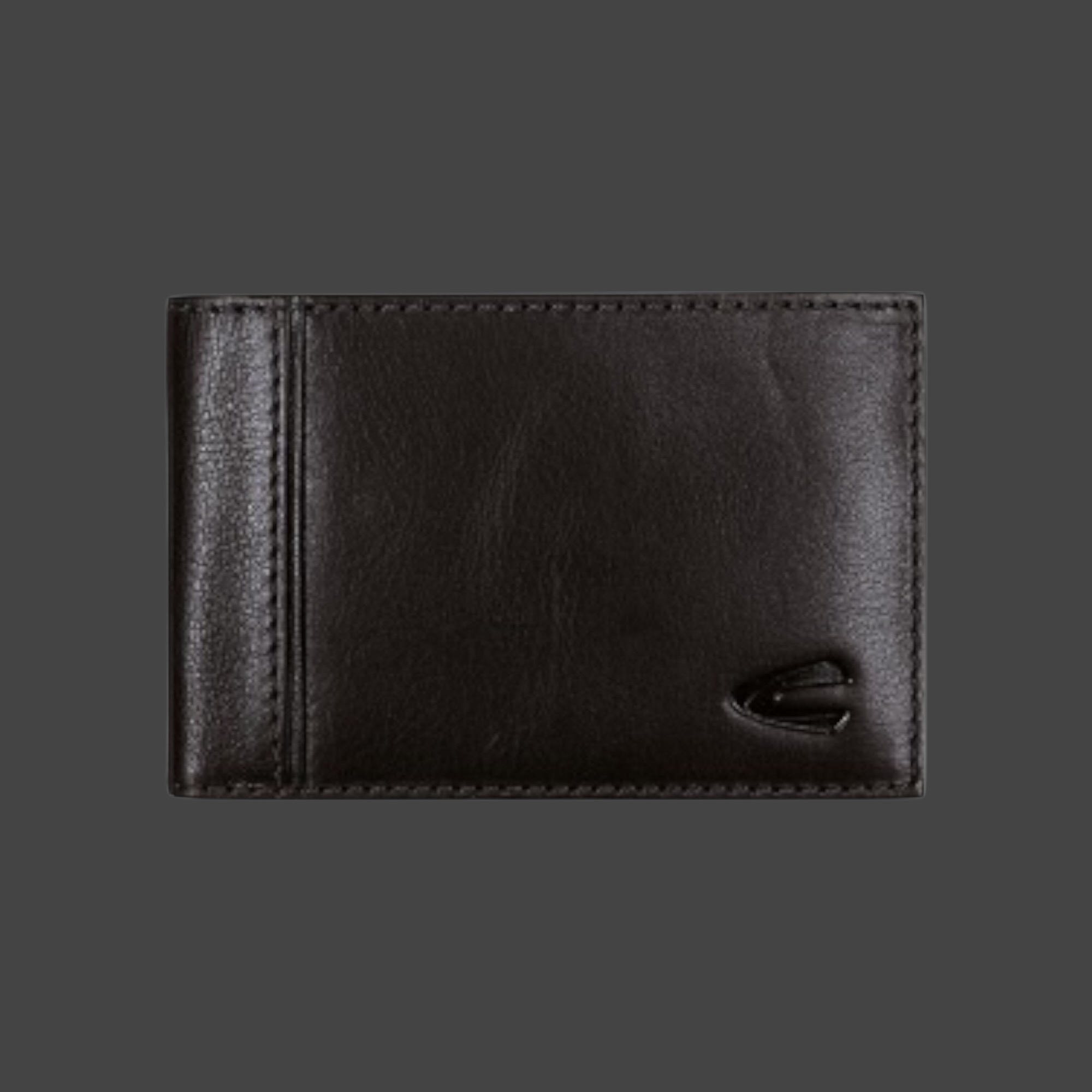 Camel Active Pine Ανδρικό Δερμάτινο Πορτοφόλι Μαύρο