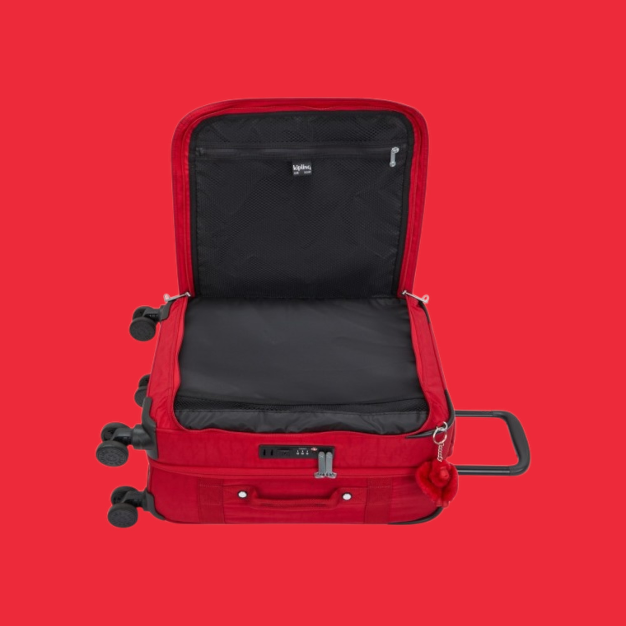 Kipling Spontaneous S Βαλίτσα Καμπίνας 55cm Ruby Red