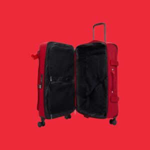 Kipling Spontaneous M Μεσαία Βαλίτσα 66cm Ruby Red
