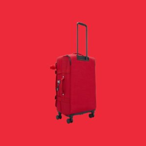 Kipling Spontaneous M Μεσαία Βαλίτσα 66cm Ruby Red