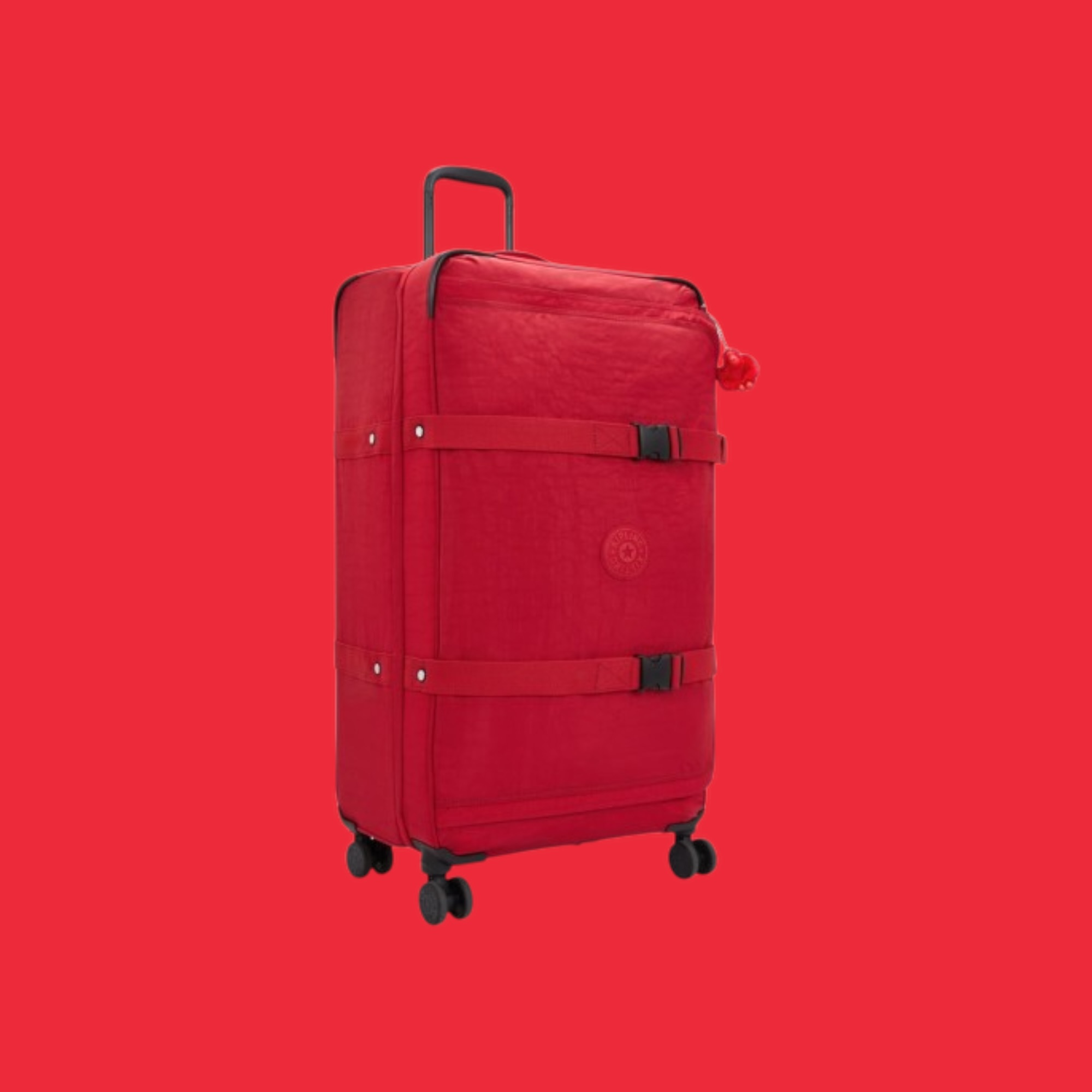 Kipling Spontaneous L Μεγάλη Βαλίτσα 78cm Ruby Red