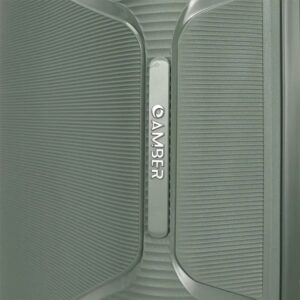 AMBER AM1018 Λαδί Σετ 3 Βαλίτσες με Προέκταση (3τμχ)