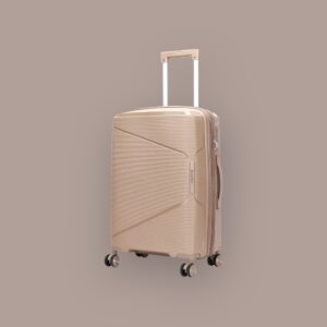 AMBER AM1018 Μόκα Μεγάλη Βαλίτσα με Προέκταση 75cm