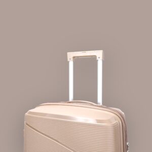 AMBER AM1018 Μόκα Μεγάλη Βαλίτσα με Προέκταση 75cm